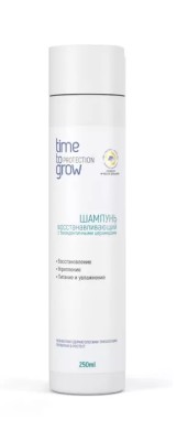 Time To Grow / Тайм Ту Гроу Шампунь восстанавливающий с биоидентичными церамидами, 200мл